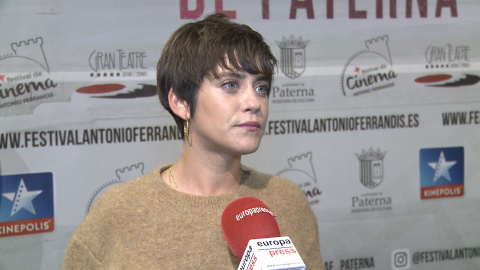 María León en el preestreno de la película 'Sin Fin' en Paterna María León en el preestreno de la película 'Sin Fin' en Paterna