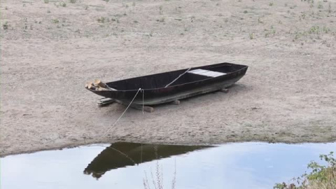 La sequía de Francia baja los caudales del río Loira La sequía de Francia baja los caudales del río Loira
