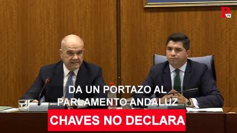 Chaves da un portazo al Parlamento Andaluz Chaves da un portazo al Parlamento Andaluz