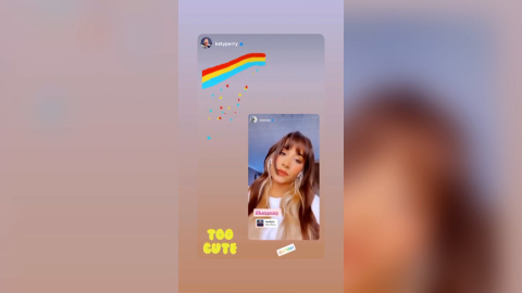Katy Perry repostea la última publicación de Aitana Katy Perry repostea la última publicación de Aitana