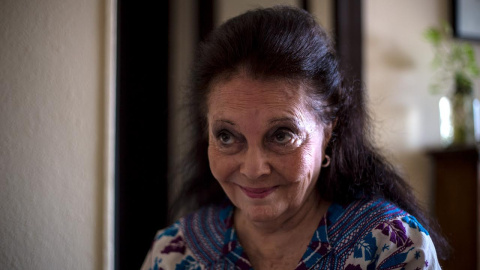 Aitana Alberti acaba de publicar 'Amazona en la Centella', su primera antología de poemas.- JAIRO VARGAS Aitana Alberti acaba de publicar 'Amazona en la Centella', su primera antología de poemas.- JAIRO VARGAS