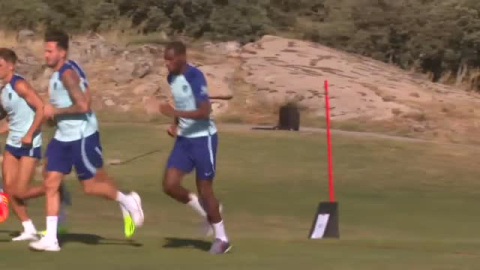 Nueva sesión de entrenamiento del Atlético de Madrid Nueva sesión de entrenamiento del Atlético de Madrid