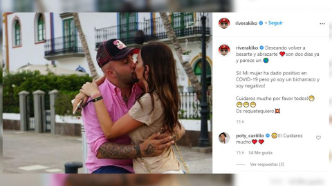Kiko Rivera echa de menos los besos de Irene Rosales, tras el positivo de ella Kiko Rivera echa de menos los besos de Irene Rosales, tras el positivo de ella