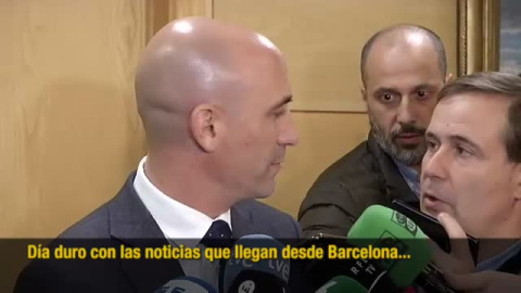 Rubiales: "Lopetegui es una página ya pasada" Rubiales: "Lopetegui es una página ya pasada"