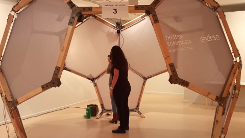 Fundación Ibercaja lleva a Zaragoza la realidad virtual del museo Thyssen Fundación Ibercaja lleva a Zaragoza la realidad virtual del museo Thyssen
