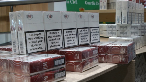 Golpe histórico al contrabando de tabaco en España Golpe histórico al contrabando de tabaco en España