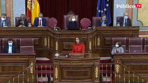 Mª Jesús Montero y el "infantilismo" del PP Mª Jesús Montero y el "infantilismo" del PP