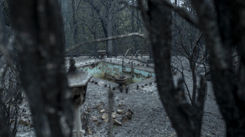 La aldea de Vilar, en O Courel, queda prácticamente arrasada por el incendio que se originó en Vilamor La aldea de Vilar, en O Courel, queda prácticamente arrasada por el incendio que se originó en Vilamor