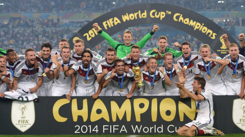 Alemania, campeona del mundo en Brasil 2014.