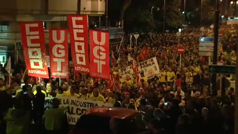Nueva protesta por el cierre de Alcoa Nueva protesta por el cierre de Alcoa
