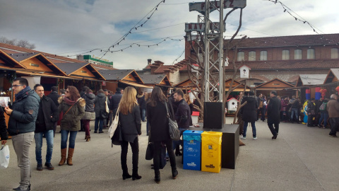 Vista de algunas de las casetas expuestas en la Navideña Feria Internacional de las Cutturas. /J. Y. Vista de algunas de las casetas expuestas en la Navideña Feria Internacional de las Cutturas. /J. Y.