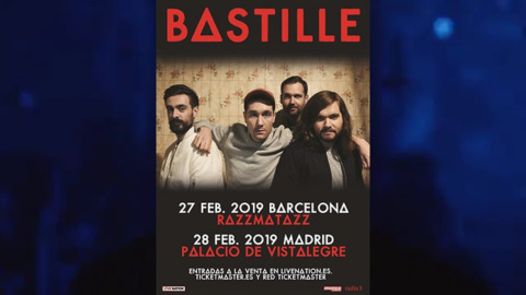 Bastille confirma conciertos en Madrid y Barcelona Bastille confirma conciertos en Madrid y Barcelona