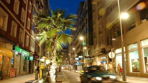 Remodelación del espacio urbano en Pontevedra / Foto cedida por la Policía Local Remodelación del espacio urbano en Pontevedra / Foto cedida por la Policía Local