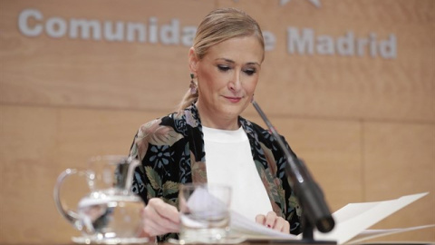 La presidenta de la Comunidad de Madrid, Cristina Cifuentes. Europa Press La presidenta de la Comunidad de Madrid, Cristina Cifuentes. Europa Press