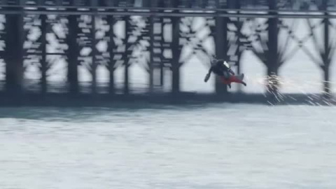 Nuevo récord de velocidad del Iron Man británico Nuevo récord de velocidad del Iron Man británico