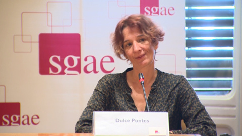 Dulce Pontes, nueva socia de la SGAE Dulce Pontes, nueva socia de la SGAE