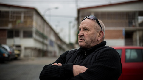 José Manuel Cáceres, en la UVA de Hortaleza. JAIRO VARGAS