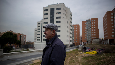 Tasio, en la UVA de Hortaleza. JAIRO VARGAS