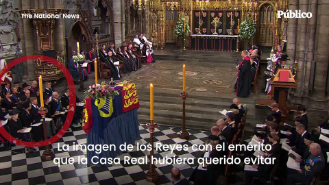 La imagen de los reyes con el emérito que la Casa Real hubiera querido evitar La imagen de los reyes con el emérito que la Casa Real hubiera querido evitar