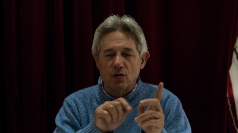 Josema Yuste, durante la entrevista. REPORTAJE FOTOGRÁFICO: JAIRO VARGAS