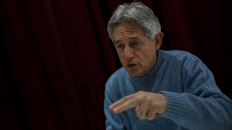 Josema Yuste, durante la entrevista. REPORTAJE FOTOGRÁFICO: JAIRO VARGAS