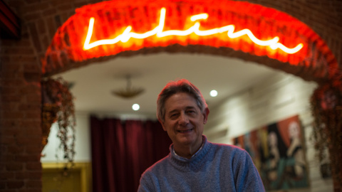 Josema Yuste, durante la entrevista. REPORTAJE FOTOGRÁFICO: JAIRO VARGAS