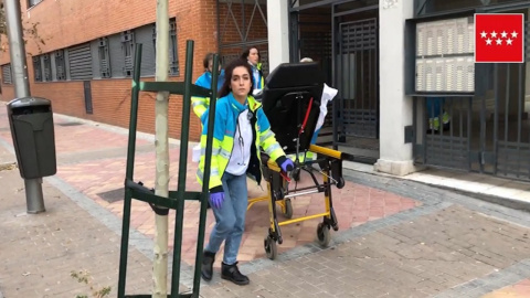 Una mujer de 24 años resulta herida grave en Vallecas Una mujer de 24 años resulta herida grave en Vallecas