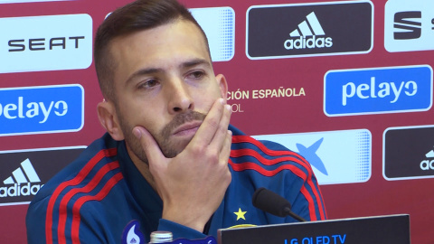Alba vuelve a la Selección y zanja la polémica con Luis Enrique Alba vuelve a la Selección y zanja la polémica con Luis Enrique