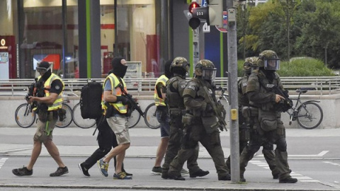Un tiroteo en Múnich desató el caos y el pánico. EFE Un tiroteo en Múnich desató el caos y el pánico. EFE