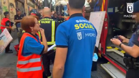 Dos heridos en una explosión por un escape de gas en Madrid Dos heridos en una explosión por un escape de gas en Madrid
