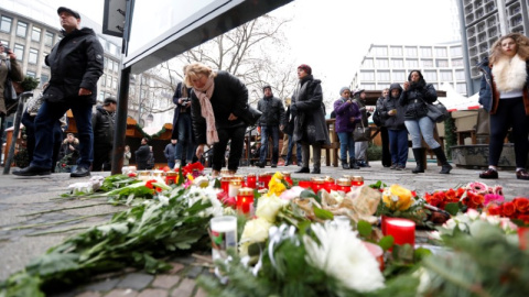 Homenaje a las víctimas del ataque. - REUTERS Homenaje a las víctimas del ataque. - REUTERS