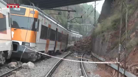 El tramo de Vacarisses lleva 3 descarrilamientos desde 2009 El tramo de Vacarisses lleva 3 descarrilamientos desde 2009