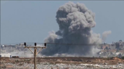El Ejército israelí ha intensificado los ataques en el norte y el sur de Gaza El Ejército israelí ha intensificado los ataques en el norte y el sur de Gaza