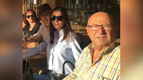 Esther Doña refleja su consternación por la muerte de su padre Esther Doña refleja su consternación por la muerte de su padre