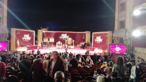 Momentos antes de comenzar el sorteo de Navidad 2016. /SANDRA RODRÍGUEZ