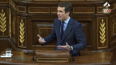 Casado acusa a Sánchez de ser "partícipe de un golpe de Estado" Casado acusa a Sánchez de ser "partícipe de un golpe de Estado"