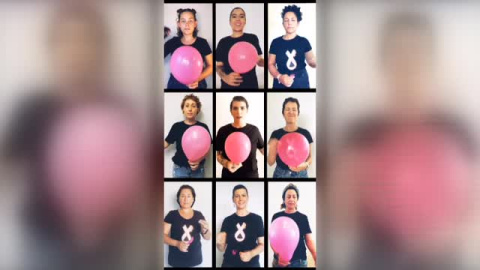 "El cáncer de mama no es un camino de rosas" "El cáncer de mama no es un camino de rosas"