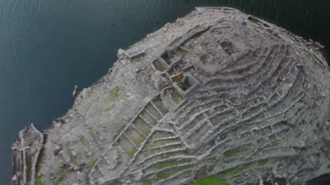 La sequía deja al descubierto un castro prerromano en Lugo La sequía deja al descubierto un castro prerromano en Lugo