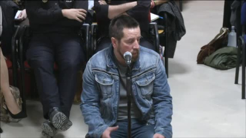 La actitud del 'Chicle' en el juicio: entre ausente e impasible La actitud del 'Chicle' en el juicio: entre ausente e impasible