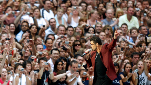 George Michael durante una actuación en el estadio de Wembley, Londres, en 2007. - REUTERS George Michael durante una actuación en el estadio de Wembley, Londres, en 2007. - REUTERS