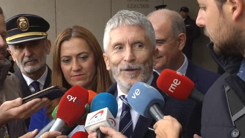 Marlaska: "Que yo siga siendo ministro del Interior sólo depende del presidente" Marlaska: "Que yo siga siendo ministro del Interior sólo depende del presidente"