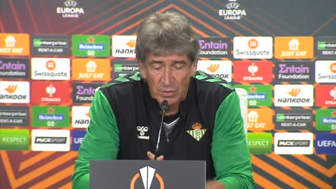 Pellegrini: "Si sales a empatar, puedes perder" Pellegrini: "Si sales a empatar, puedes perder"