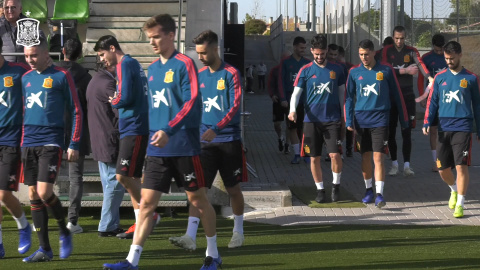 La Selección prepara el partido frente a Croacia La Selección prepara el partido frente a Croacia