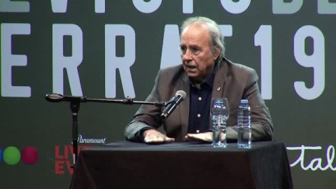 Serrat: "He decidido dejar el escenario, no dejar de escribir, de componer, de vivir" Serrat: "He decidido dejar el escenario, no dejar de escribir, de componer, de vivir"