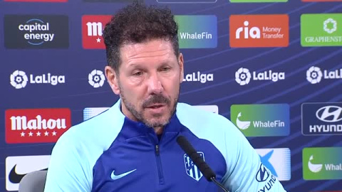 Simeone: "Somos una familia y es el momento de estar todos juntos" Simeone: "Somos una familia y es el momento de estar todos juntos"