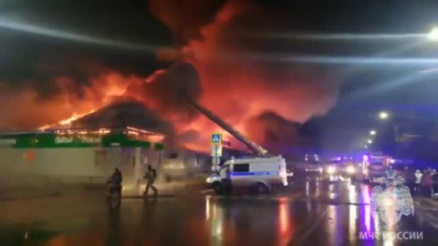 Al menos quince muertos en el incendio de una discoteca en Kostroma, Rusia Al menos quince muertos en el incendio de una discoteca en Kostroma, Rusia