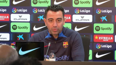 Xavi: "El Barça nunca ha ganado la Europa League y lo vamos a intentar" Xavi: "El Barça nunca ha ganado la Europa League y lo vamos a intentar"