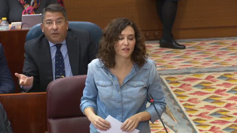 Ayuso cuestiona la emergencia climática y dice que detrás está el "comunismo" Ayuso cuestiona la emergencia climática y dice que detrás está el "comunismo"