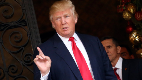 Donald Trump el pasado día 21 en Palm Beach. /REUTERS Donald Trump el pasado día 21 en Palm Beach. /REUTERS