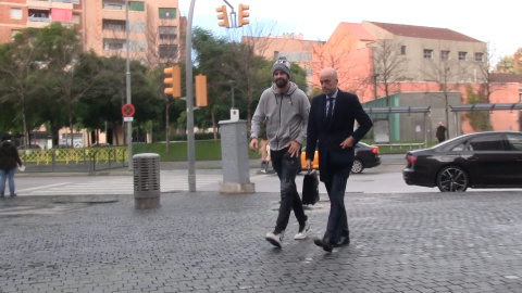 Gerard Piqué llega a los juzgados de Barcelona Gerard Piqué llega a los juzgados de Barcelona